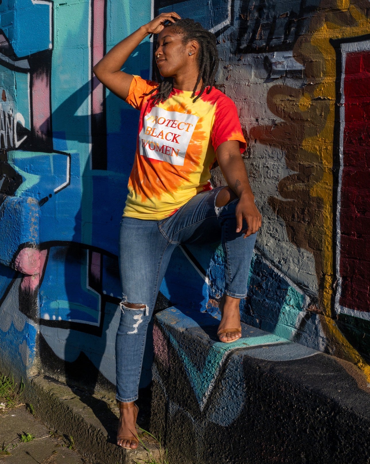 Protect Black Women Fire Tee