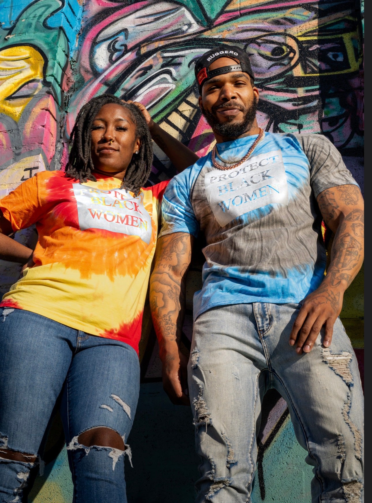 Protect Black Women Fire Tee